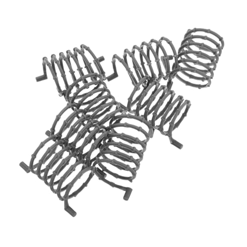 Kisangel 8pcs Actionfigur Accessoires Wire Guard Army Szene Requisiten Und DIY -bausteine ​​Modell Für Plastiksoldaten Spielzeugspielset Spielzeugset von Kisangel