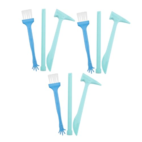 Kisangel 9 Sätze Teiliges Ausgrabungsset aus Sicherem Kunststoff Ergonomisch Geformt Leichtes DIY Werkzeug Kit für Kreative Archäologie Experimente Fördert Spielerisch Kisangel 9 Sätze Teiliges Ausgrabungsset aus Sicherem Kunststoff Ergonomisch Geformt Leichtes DIY Werkzeug Kit für Kreative Archäologie Experimente Fördert Spielerisch von Kisangel