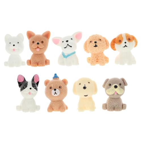 Kisangel 9 Stück Harzpuppenmodell Haustiere Miniatur-hundefigur Mini-hundefiguren Aus Harz Realistisches Welpendekor Hundefigur Miniaturhundstatue Hundeskulptur Tiere Miniatur Harz Kisangel 9 Stück Harzpuppenmodell Haustiere Miniatur-hundefigur Mini-hundefiguren Aus Harz Realistisches Welpendekor Hundefigur Miniaturhundstatue Hundeskulptur Tiere Miniatur Harz von Kisangel