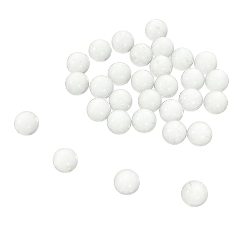 Kisangel 90Stücke Dekorative Glasmurmeln Transparent Vasenfüller Für Blumenarrangements Und Aquarien Deko Bruchsicher Und Vielseitig Einsetzbar von Kisangel