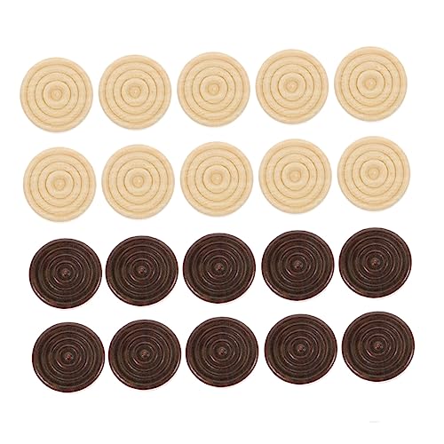 Kisangel 96 Stück Runde Holzspielsteine für Schach und Dame Teiliges für Erwachsene Zuhause Schule und Reisen Kreative Gestaltung und Praktische Anwendung Kisangel 96 Stück Runde Holzspielsteine für Schach und Dame Teiliges für Erwachsene Zuhause Schule und Reisen Kreative Gestaltung und Praktische Anwendung von Kisangel