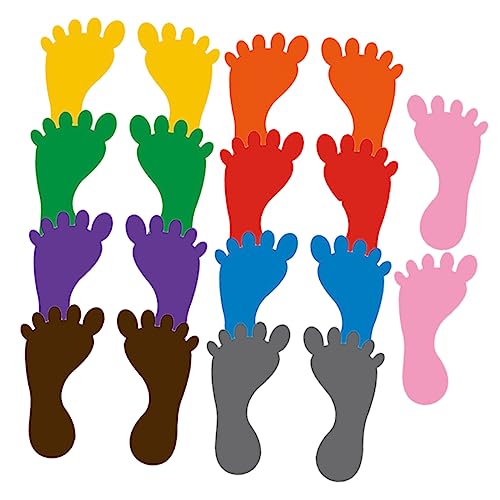 Kisangel 9Paare Klassenzimmer Aufkleber Für Farbenfrohe Aufkleber rutschfest Für Kindergarten Unterricht Und Spiele Sensorische Kisangel 9Paare Klassenzimmer Aufkleber Für Farbenfrohe Aufkleber rutschfest Für Kindergarten Unterricht Und Spiele Sensorische von Kisangel