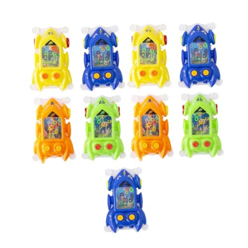 Kisangel 9Stücke Teiliges Interaktives Wasser Ring Werfen Für Cartoon Spielmaschine Zufälligen Farben Für Outdoor Spaß Und Kindergeschenk Für Spielplätze Und Gartenpartys von Kisangel