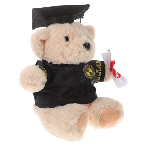 Kisangel Abschluss Plüschbär mit Doktorhut Süßer Abschlussbär für Schulabschlüsse Dekoration für Graduierungsfeiern Beliebtes für Absolventen Kuscheliges Kisangel Abschluss Plüschbär mit Doktorhut Süßer Abschlussbär für Schulabschlüsse Dekoration für Graduierungsfeiern Beliebtes für Absolventen Kuscheliges von Kisangel
