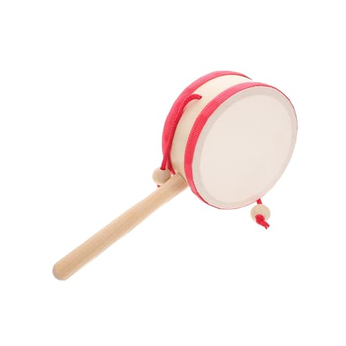 Kisangel Affentrommel für Robustes Holzspielzeug mit Authentischem Geeignet für Drinnen und Draußen Inspiriert von Orff Musikalischen Entwicklung von Kisangel
