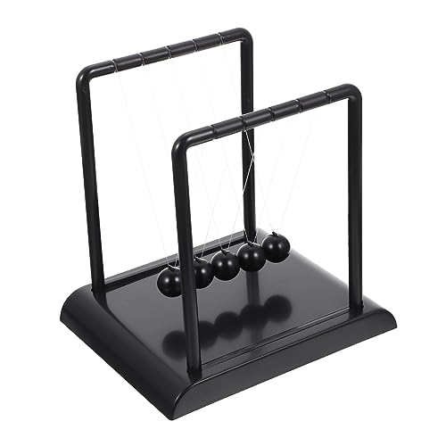 Kisangel All Black Newton Billard Ball Ornamente Home-Desktop schmücken Einzigartiger Newton Balance Ball Wiegen-Balance-Bälle Cradle Balance Bälle Wohnkultur Plastik Schwarz Kisangel All Black Newton Billard Ball Ornamente Home-Desktop schmücken Einzigartiger Newton Balance Ball Wiegen-Balance-Bälle Cradle Balance Bälle Wohnkultur Plastik Schwarz von Kisangel