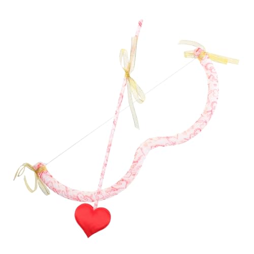 Kisangel Amors Amor-Halloween-Kostüm Herz Valentinstagkostüm Amor- - Bogen Valentinstag deko Party Dekoration Valentinstag Kostüme Frauen Valentinstag Amor Kostüm Plastik von Kisangel
