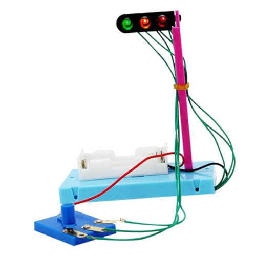 Kisangel Ampel Erfindung Ampel Science Experiment wissenschaftliches Experimentmodell Labor Mini -Ampel Ampelspielzeug Wissenschaftsspielzeug Zufällige Farbe Kisangel Ampel Erfindung Ampel Science Experiment wissenschaftliches Experimentmodell Labor Mini -Ampel Ampelspielzeug Wissenschaftsspielzeug Zufällige Farbe von Kisangel