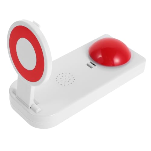 Kisangel Anrufbeantworter Antwort Buzzer Sound Taste Buzzer Für Gameshow Buzzer Tasten Klassenzimmer Buzzer Gameshow Buzzer Spiel Buzzer Buzzer Für Spiele Buzzer Taste Roter Kunststoff von Kisangel
