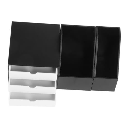 Kisangel Aufbewahrungskorb Modell Puppenhaus Minis Puppenhaus Mädchen Unser Miniaturzubehör Kleine Minimöbel Puppenregal Puppenaufbewahrungskoffer Kunststoff Schwarz Kisangel Aufbewahrungskorb Modell Puppenhaus Minis Puppenhaus Mädchen Unser Miniaturzubehör Kleine Minimöbel Puppenregal Puppenaufbewahrungskoffer Kunststoff Schwarz von Kisangel