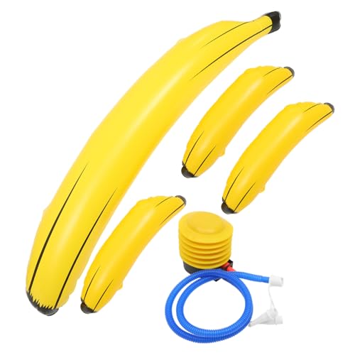 Kisangel Aufblasbare PVC Banane Poolspielzeug mit Fußpumpe Lustiges Party deko Schwimmbad Bar und Feierlichkeiten Kreative Aufblasbare Frucht als Partyzubehör Kisangel Aufblasbare PVC Banane Poolspielzeug mit Fußpumpe Lustiges Party deko Schwimmbad Bar und Feierlichkeiten Kreative Aufblasbare Frucht als Partyzubehör von Kisangel
