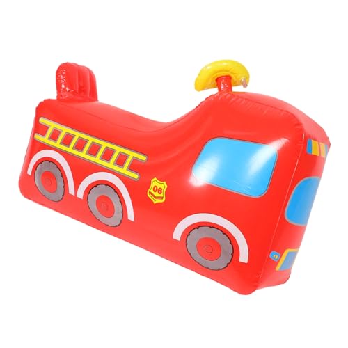 Kisangel Aufblasbarer Feuerwehrkampfauto Kinderspielzeug LKW Kleinkindspielzeug im Freien Sprungball Lagerfeuerspielzeug Aufblasbares Feuerwehrauto für Kleinkinder PVC rot Kisangel Aufblasbarer Feuerwehrkampfauto Kinderspielzeug LKW Kleinkindspielzeug im Freien Sprungball Lagerfeuerspielzeug Aufblasbares Feuerwehrauto für Kleinkinder PVC rot von Kisangel