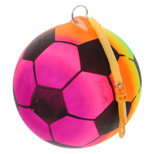 Kisangel Aufblasbarer Spielzeugball Kleinkindbälle Hüpfbälle Für Mini Basketball Kleine Bälle Für Handball Kickball Basen Kickball Hüpfbälle Für Fußball Kunststoff von Kisangel