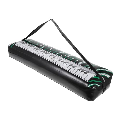 Kisangel Aufblasbares Elektronisches Keyboard Kreatives PVC Musikinstrument für Partys für Hochzeiten Fotoshootings und Sommerfeiern von Kisangel