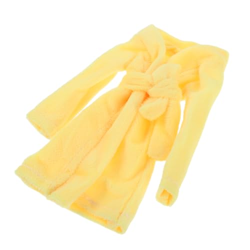 Kisangel Babydoll Schlafanzug Plüsch Puppen Schlafkleidung mit Bademantel Einfache Anziehfunktion Fördert Kreativität und Rollenspiel Zubehör DIY-projekte Kisangel Babydoll Schlafanzug Plüsch Puppen Schlafkleidung mit Bademantel Einfache Anziehfunktion Fördert Kreativität und Rollenspiel Zubehör DIY-projekte von Kisangel