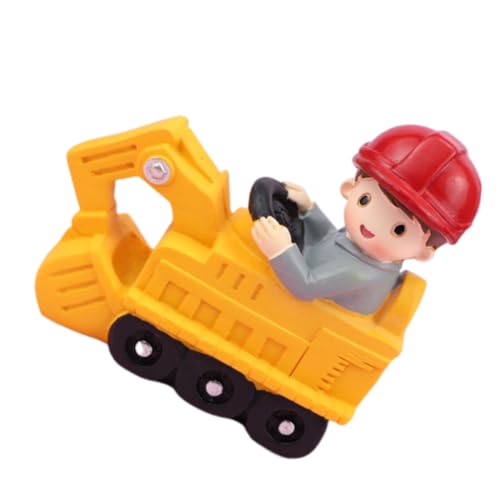 Kisangel Bagger Jungen Kuchen Cartoon Baustellenfahrzeuge Deko für Kinderpartys Kreative Tortendekoration für Verschiedene Kuchenstile Kompakte Harzkuchen Kisangel Bagger Jungen Kuchen Cartoon Baustellenfahrzeuge Deko für Kinderpartys Kreative Tortendekoration für Verschiedene Kuchenstile Kompakte Harzkuchen von Kisangel