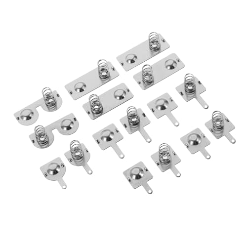 Kisangel Batterie Federkontaktplatte Metall Batteriekontakt Ersatz Batterie Feder Kontakt für Fernbedienung Teilig Kompatibel Aa AAA Batterien Langlebig Stabil von Kisangel