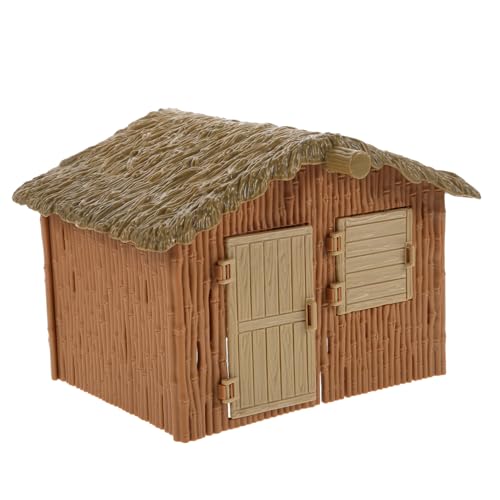 Kisangel Tiny House Modell aus Kunststoff für Gartendekoration und Schreibtischdeko Kleines Hausornament Langlebiges Simulationshaus Kleiner Landschaftsornament für Zuhause und Büro Kisangel Tiny House Modell aus Kunststoff für Gartendekoration und Schreibtischdeko Kleines Hausornament Langlebiges Simulationshaus Kleiner Landschaftsornament für Zuhause und Büro von Kisangel