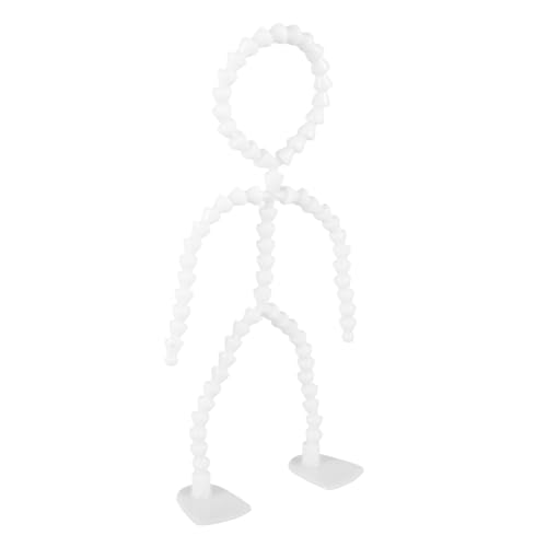 Kisangel Beweglicher Rahmen Puppe Bewegliches Puppenskelett Kugelgelenke Für Actionfiguren Bewegliches Skelett Gelenk Beweglicher Puppenrahmen Figur Skelett Kunststoff Weiß Kisangel Beweglicher Rahmen Puppe Bewegliches Puppenskelett Kugelgelenke Für Actionfiguren Bewegliches Skelett Gelenk Beweglicher Puppenrahmen Figur Skelett Kunststoff Weiß von Kisangel