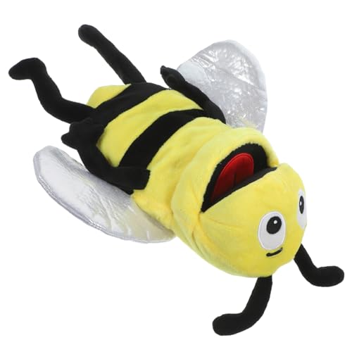 Kisangel Biene Handpuppe Plüsch Tier Handspielzeug Interaktive Marionette für Frühe Bildung Motorik Kisangel Biene Handpuppe Plüsch Tier Handspielzeug Interaktive Marionette für Frühe Bildung Motorik von Kisangel