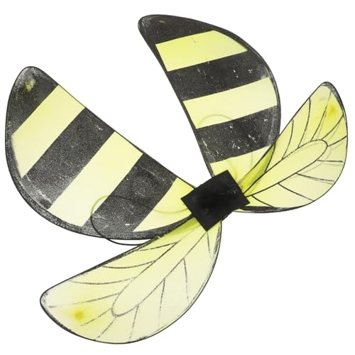 Kisangel Bienen Flügel Kostüm für Elastische Flügel für Fasching Halloween und Geburtstagsfeiern für Aufführungen und Verkleidungen Leicht zu Reinigen und Bequem Kisangel Bienen Flügel Kostüm für Elastische Flügel für Fasching Halloween und Geburtstagsfeiern für Aufführungen und Verkleidungen Leicht zu Reinigen und Bequem von Kisangel