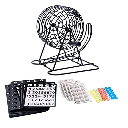 Kisangel Bingo für Simulative Lotteriemaschine für Familien Interaktive Tischspiele für Kindergeburtstage Fördert Kreativität und Hand Augen Koordination Leicht und Unterhaltsam Kisangel Bingo für Simulative Lotteriemaschine für Familien Interaktive Tischspiele für Kindergeburtstage Fördert Kreativität und Hand Augen Koordination Leicht und Unterhaltsam von Kisangel