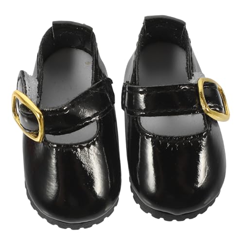 Kisangel Bjd Puppenschuhe aus PU Leder Schwarze Leicht und Tragbar Geeignet für Gelenkpuppe Modische Puppenaccessoires für Mädchen Detailreich Verarbeitet Einfach Kombinierbar Kisangel Bjd Puppenschuhe aus PU Leder Schwarze Leicht und Tragbar Geeignet für Gelenkpuppe Modische Puppenaccessoires für Mädchen Detailreich Verarbeitet Einfach Kombinierbar von Kisangel