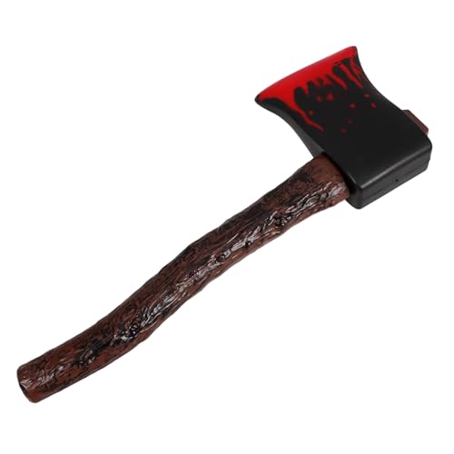 Kisangel Blutige Halloween Axt Requisite Kurze Spielzeugaxt für Cosplay Erwachsene Piratenkostüm Horror Dekoration Kisangel Blutige Halloween Axt Requisite Kurze Spielzeugaxt für Cosplay Erwachsene Piratenkostüm Horror Dekoration von Kisangel