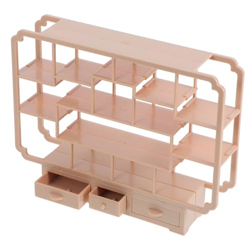 Kisangel Bogu-Rack-Modell Dekore Puppenhaus klein Miniaturen Gestell Regal Dekoratives holzspielzeug Puppenzubehör Regale für Puppenhäuser Plastik Khaki Kisangel Bogu-Rack-Modell Dekore Puppenhaus klein Miniaturen Gestell Regal Dekoratives holzspielzeug Puppenzubehör Regale für Puppenhäuser Plastik Khaki von Kisangel