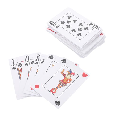 Kisangel Braille-spielkartendeck, Große Bedruckte Spielkarten Für Sehbehinderungen, Für Partydekorationen Und Spiele Kisangel Braille-spielkartendeck, Große Bedruckte Spielkarten Für Sehbehinderungen, Für Partydekorationen Und Spiele von Kisangel