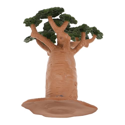 Kisangel Brotbaummodell für Sandspielzeug Modell Landschaft Pädagogisches Kleine Bäume Miniaturbäume für Modelle Affenbrotbaum Pappbaum PVC Kisangel Brotbaummodell für Sandspielzeug Modell Landschaft Pädagogisches Kleine Bäume Miniaturbäume für Modelle Affenbrotbaum Pappbaum PVC von Kisangel