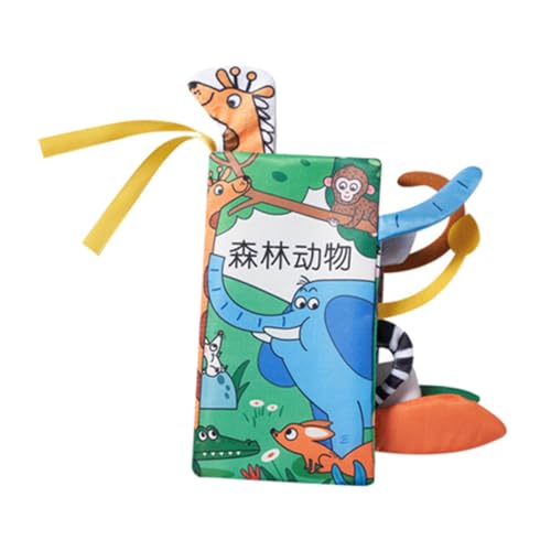 Kisangel Buch Weiches Stoffbuch für Junge Mädchen Tiermotive Interaktives und Sicheres Lernspielzeug Kreativität und Entwicklung von Kleinkindern Kisangel Buch Weiches Stoffbuch für Junge Mädchen Tiermotive Interaktives und Sicheres Lernspielzeug Kreativität und Entwicklung von Kleinkindern von Kisangel