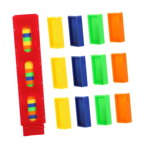 Kisangel Bunte Domino Steine aus Robustem Kunststoff Zubehör Farbenfrohes Lernspiel für Kreative Spiele Zufällige Farbe Zufällige Farbe Kisangel Bunte Domino Steine aus Robustem Kunststoff Zubehör Farbenfrohes Lernspiel für Kreative Spiele Zufällige Farbe Zufällige Farbe von Kisangel