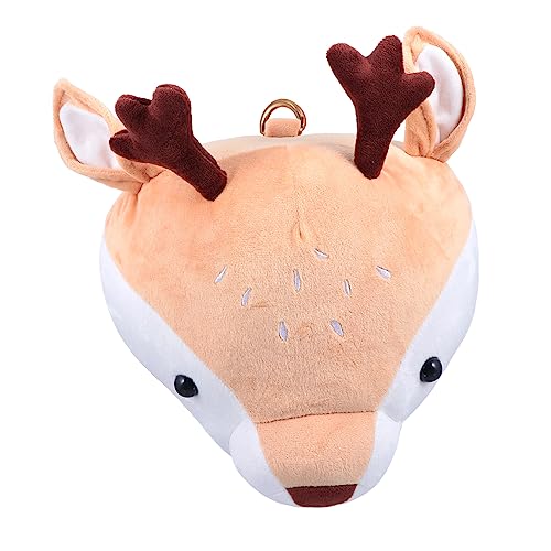 Kisangel Cartoon -Hirschschmuck Cartoon-Plüschpuppe Hirschpuppe zum Aufhängen an der Wand Wanddeko rehfarbene Puppe Kuschelpuppe aus rehbraunem Plüsch Kinderpuppe Kristallsamt Kisangel Cartoon -Hirschschmuck Cartoon-Plüschpuppe Hirschpuppe zum Aufhängen an der Wand Wanddeko rehfarbene Puppe Kuschelpuppe aus rehbraunem Plüsch Kinderpuppe Kristallsamt von Kisangel