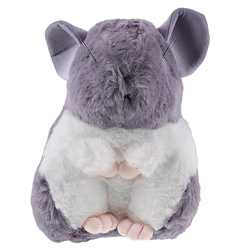 Kisangel 1stück Kuscheltier Chinchilla Plüschspielzeug Weiches Hamster Stofftier Für Junge Mädchen Als Kissen Und Dekoration Für Wohnräume Und Geschenkideen Kisangel 1stück Kuscheltier Chinchilla Plüschspielzeug Weiches Hamster Stofftier Für Junge Mädchen Als Kissen Und Dekoration Für Wohnräume Und Geschenkideen von Kisangel
