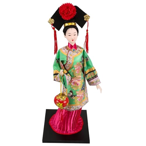 Kisangel Chinesische Sammlerpuppe Retro Handgefertigt Traditionelle Figur Chinesische Seidenhandwerk Puppe Kisangel Chinesische Sammlerpuppe Retro Handgefertigt Traditionelle Figur Chinesische Seidenhandwerk Puppe von Kisangel