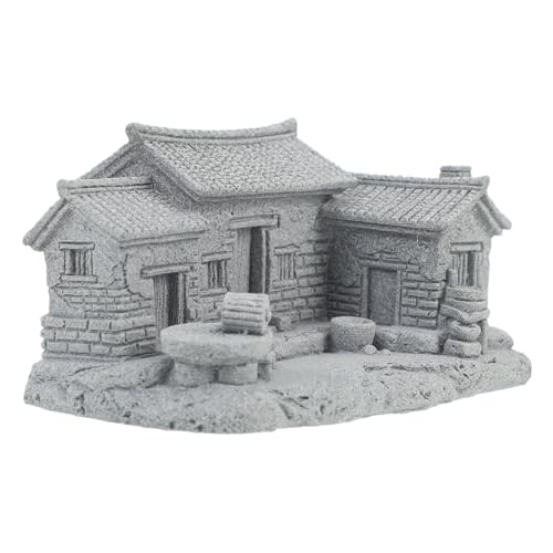 Kisangel Chinesisches Hausmodell Miniaturhausdekoration Minihäuser Zum Basteln Gartenhausfiguren Wohnkultur Mini-landschaftsverzierung Mini-haushandwerk Mini -häuser Blausteinpulver Grau Kisangel Chinesisches Hausmodell Miniaturhausdekoration Minihäuser Zum Basteln Gartenhausfiguren Wohnkultur Mini-landschaftsverzierung Mini-haushandwerk Mini -häuser Blausteinpulver Grau von Kisangel