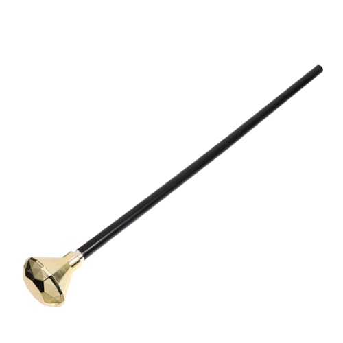 Kisangel Cosplay Zauberstab mit Juwelenbesatz Goldener Scepterstab Bühnenrequisite für Halloween Masquerade Kostüm Zubehör für Hexen und Zauberer Kisangel Cosplay Zauberstab mit Juwelenbesatz Goldener Scepterstab Bühnenrequisite für Halloween Masquerade Kostüm Zubehör für Hexen und Zauberer von Kisangel