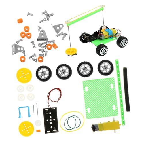 Kisangel DIY Elektrischer Kehrroboter Für Pädagogisches Wissenschaft Und Technik Handwerk Für Kreatives Lernspielzeug Für Zuhause Und Schule von Kisangel