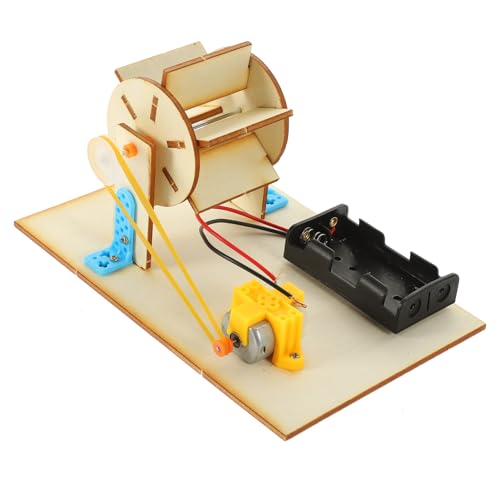 Kisangel DIY Hydropower Plant Lernspielzeug für Jahre Elektrisches Wasserkraftwerk Bausatz Stem Wissenschaft Experimentierkit ohne Batterie Pädagogisches Technik Lernwerkzeug von Kisangel