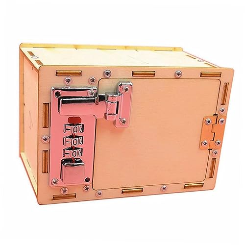 Kisangel DIY Lockbox Materialien für Kreative Wissenschaftliche Experimente Erfindungsgeräte für Gehirn Trainings Tool zur Herstellung von Schließfächern Bastelset von Kisangel