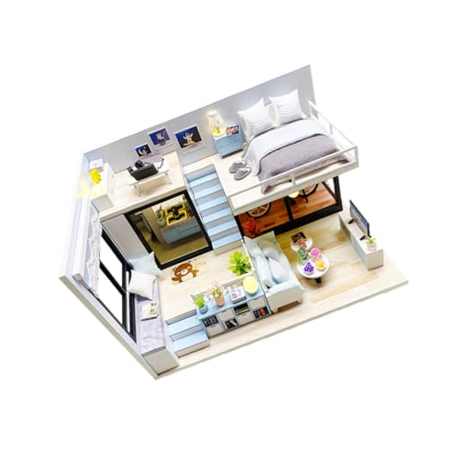 Kisangel DIY Puppenhaus Bausatz aus Holz Miniatur Möbel mit Tisch und Stühlen Handgefertigtes für Kreativität Farb und Koordinationsentwicklung Einfach Zusammenzubauen Kisangel DIY Puppenhaus Bausatz aus Holz Miniatur Möbel mit Tisch und Stühlen Handgefertigtes für Kreativität Farb und Koordinationsentwicklung Einfach Zusammenzubauen von Kisangel