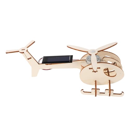 Kisangel DIY Solar Hubschrauber für Solarbetriebenes Lernmodell Einfach Zusammenbaubar Stabiler Flug Umweltfreundliches Experiment für Wissenschaft und Outdoor Spiel von Kisangel