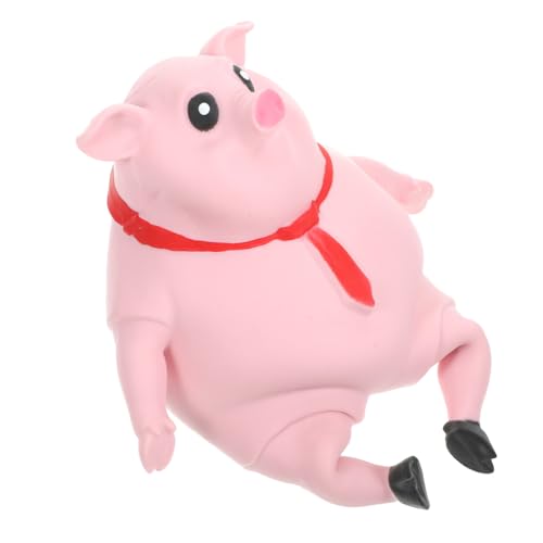 Kisangel Dekompressionsspielzeug Schwein Groß Bequem Langlebig Waschbar Stressabbau Squeeze Niedliches Cartoon Tier für Erwachsene und Partydekoration von Kisangel