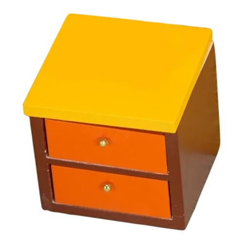 Kisangel Dekoration Langlebiges Miniatur Schrankmodell für Puppenhaus Wohnaccessoires Kisangel Dekoration Langlebiges Miniatur Schrankmodell für Puppenhaus Wohnaccessoires von Kisangel