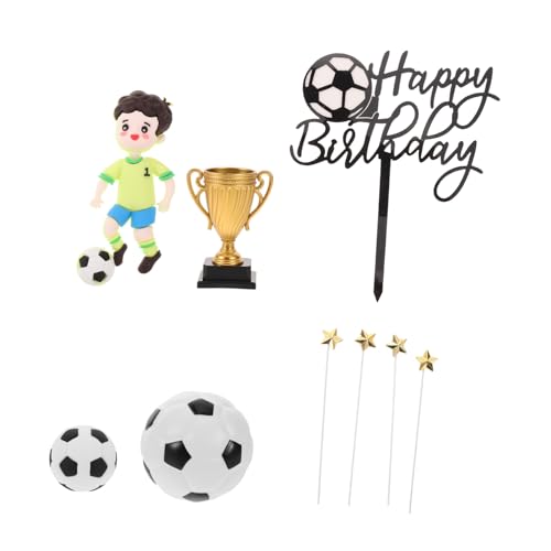 Kisangel Dekorationen mit Realistischen Fußballspieler Figuren Stabile Kunststoff Tortenaufsätze Wiederverwendbar für Jungen Geburtstagsfeiern und Sport Themenpartys Kisangel Dekorationen mit Realistischen Fußballspieler Figuren Stabile Kunststoff Tortenaufsätze Wiederverwendbar für Jungen Geburtstagsfeiern und Sport Themenpartys von Kisangel