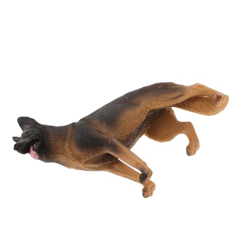 Kisangel Deutscher Schäferhund Actionfigur für Realistisches zur Tiererziehung Kunststofffigur für Hunde und Sammler für Zuhause von Kisangel
