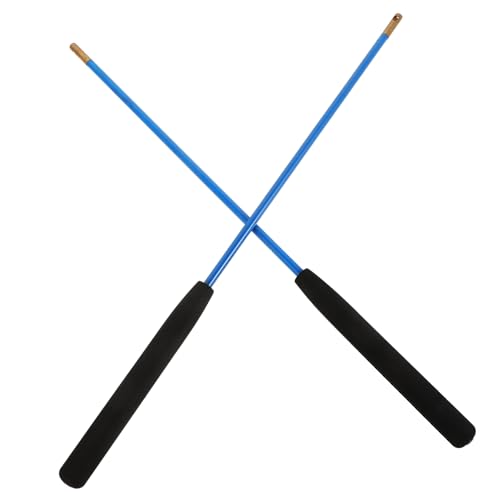 Kisangel Diabolo Handstick mit Rutschfestem Griff Professionelle Jonglierstäbe aus Fiberglas Lange Stangen mit Sicherem Schnurloch für Akrobatik und Jongliertraining von Kisangel