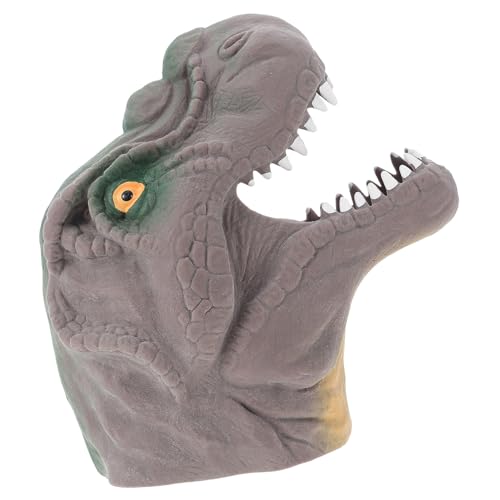 Kisangel Dinosaurier Fingerpuppen Interaktive Dino Spielzeuge Für Geschichtenerzählen Stärkung Der Eltern Beziehung Braune Handpuppe von Kisangel