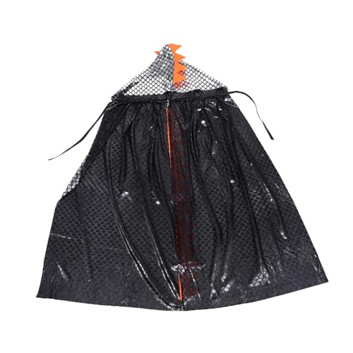 Kisangel Dinosaurier Kapuzen Umhang Halloween Kostüm Atmungsaktives Weiches Cape in Silber Leichtes Dino Outfit für Jungen Mädchen für Party Schulaufführung und Verkleidung Kisangel Dinosaurier Kapuzen Umhang Halloween Kostüm Atmungsaktives Weiches Cape in Silber Leichtes Dino Outfit für Jungen Mädchen für Party Schulaufführung und Verkleidung von Kisangel
